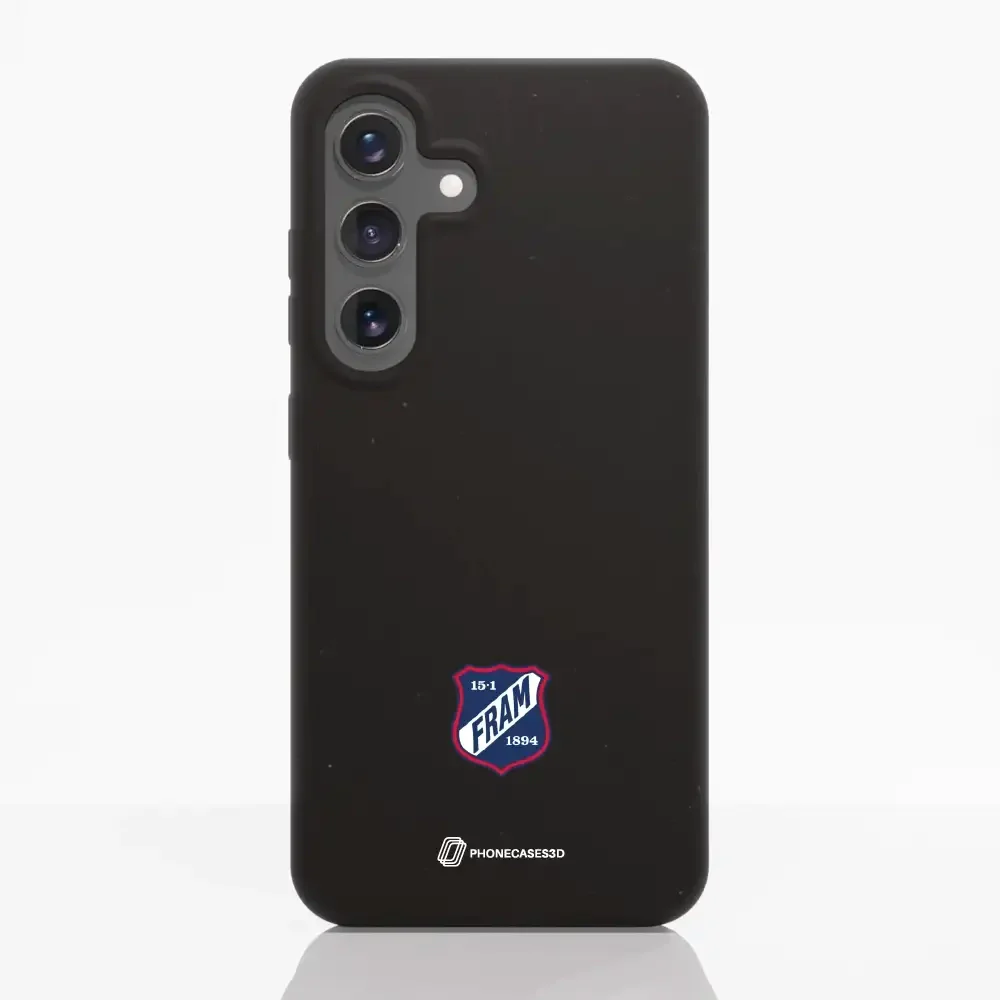 Fram Larvik Official Black Compostable Phone Case Minimal Crest - Image 38
