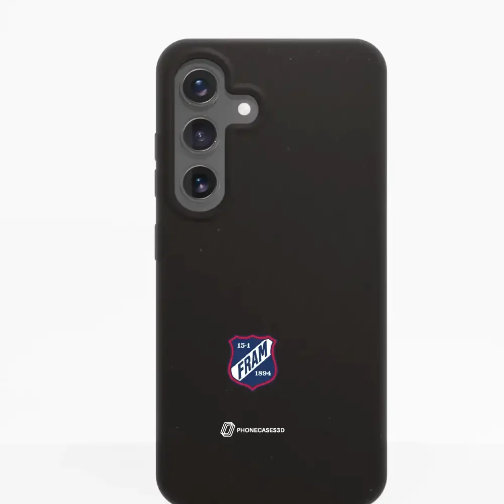 Fram Larvik Official Black Compostable Phone Case Minimal Crest - Image 41
