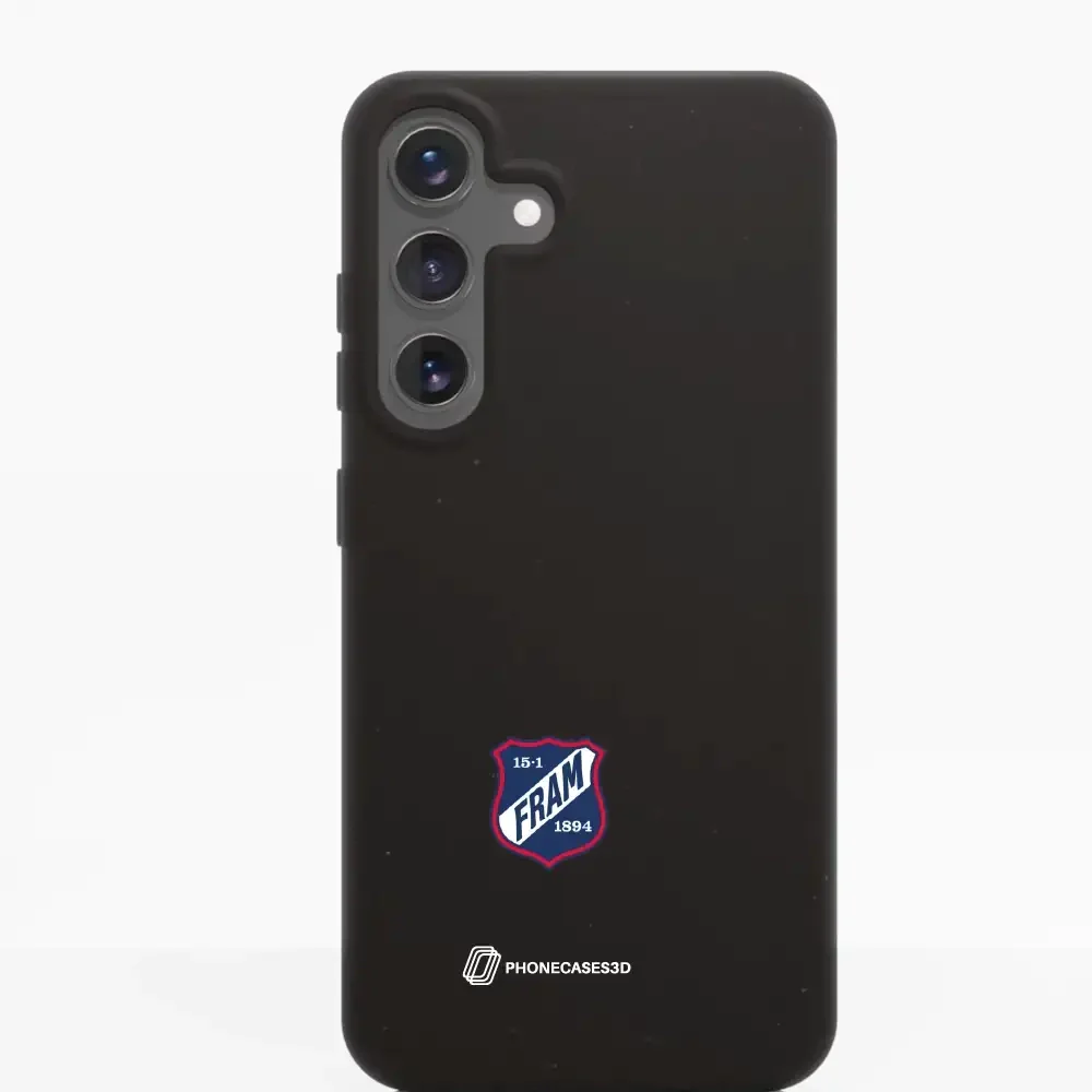 Fram Larvik Official Black Compostable Phone Case Minimal Crest - Image 42