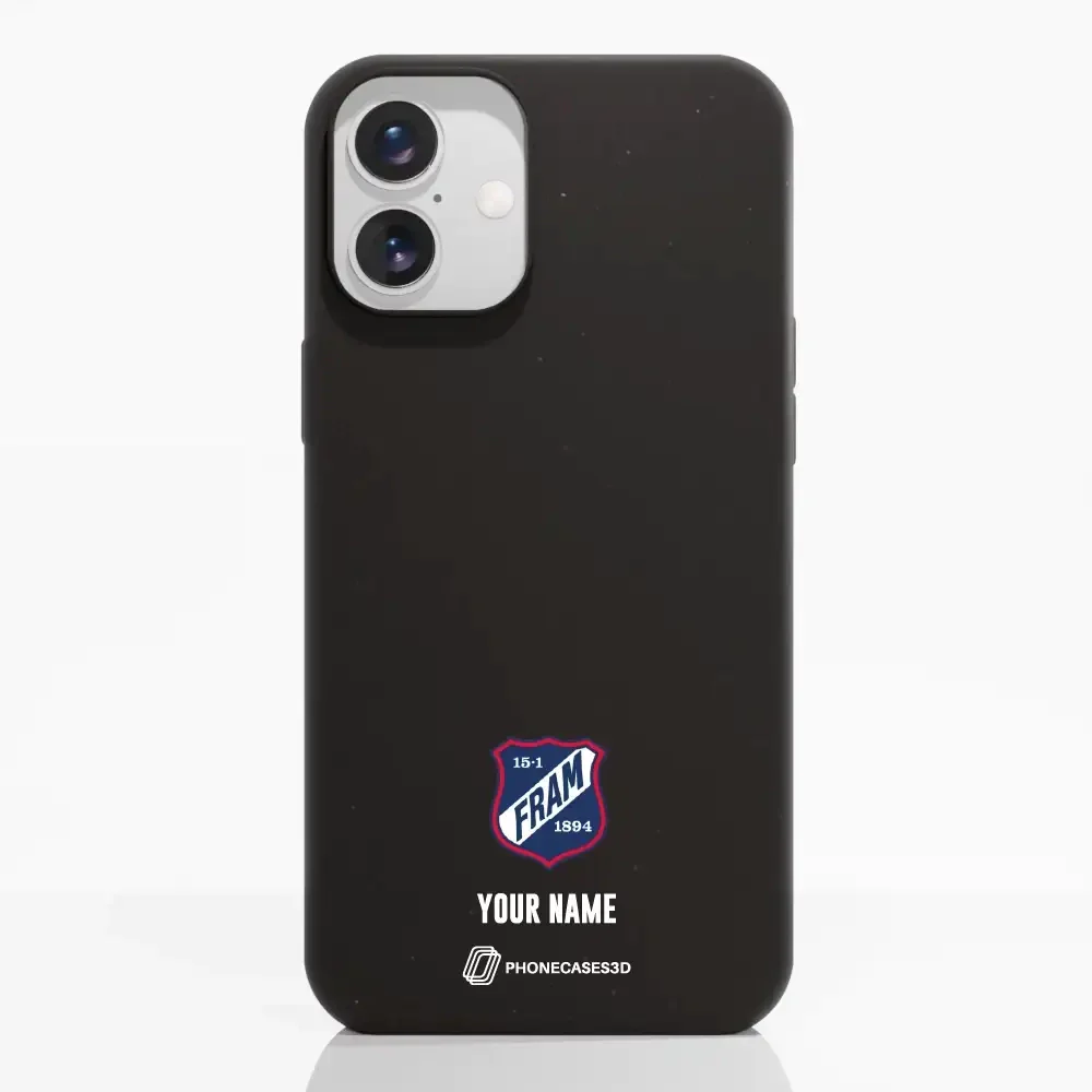 Fram Larvik Official Black Compostable Phone Case Minimal Crest - Image 19