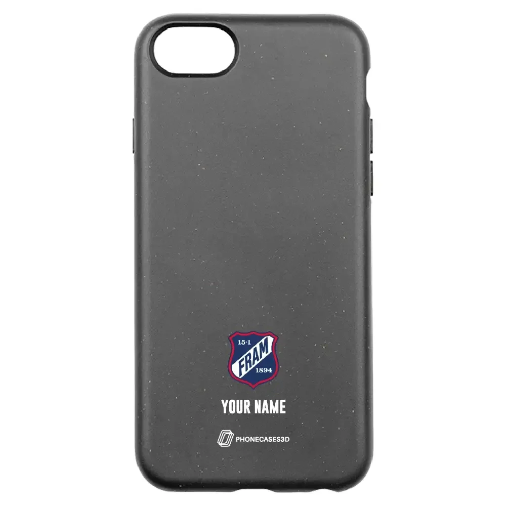 Fram Larvik Official Black Compostable Phone Case Minimal Crest - Image 24