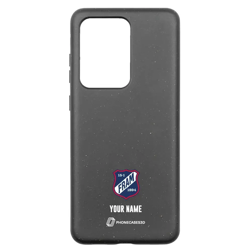 Fram Larvik Official Black Compostable Phone Case Minimal Crest - Image 28