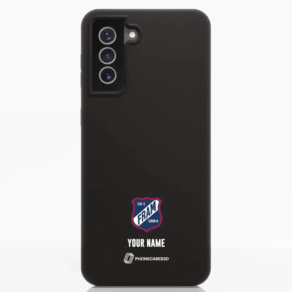 Fram Larvik Official Black Compostable Phone Case Minimal Crest - Image 30
