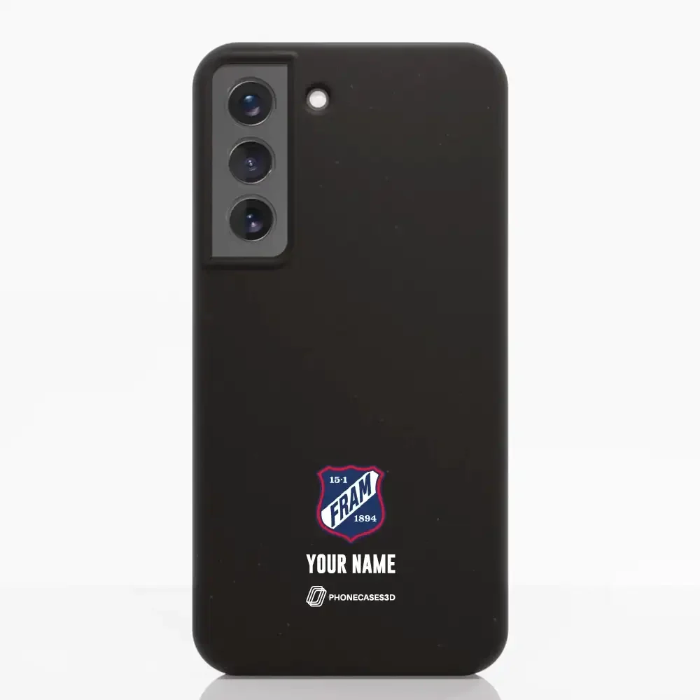 Fram Larvik Official Black Compostable Phone Case Minimal Crest - Image 32