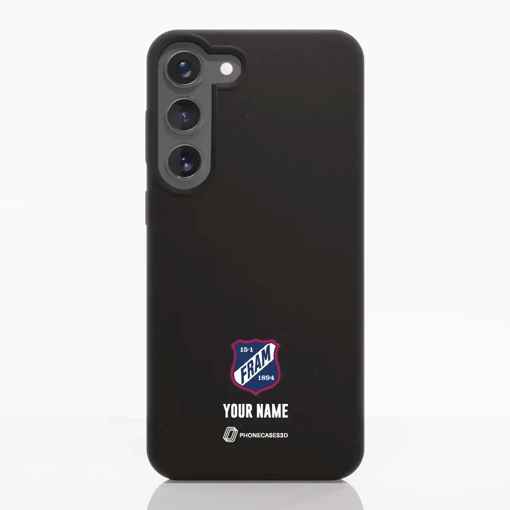 Fram Larvik Official Black Compostable Phone Case Minimal Crest - Image 35