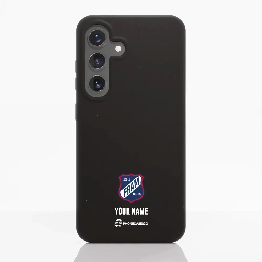 Fram Larvik Official Black Compostable Phone Case Minimal Crest - Image 38