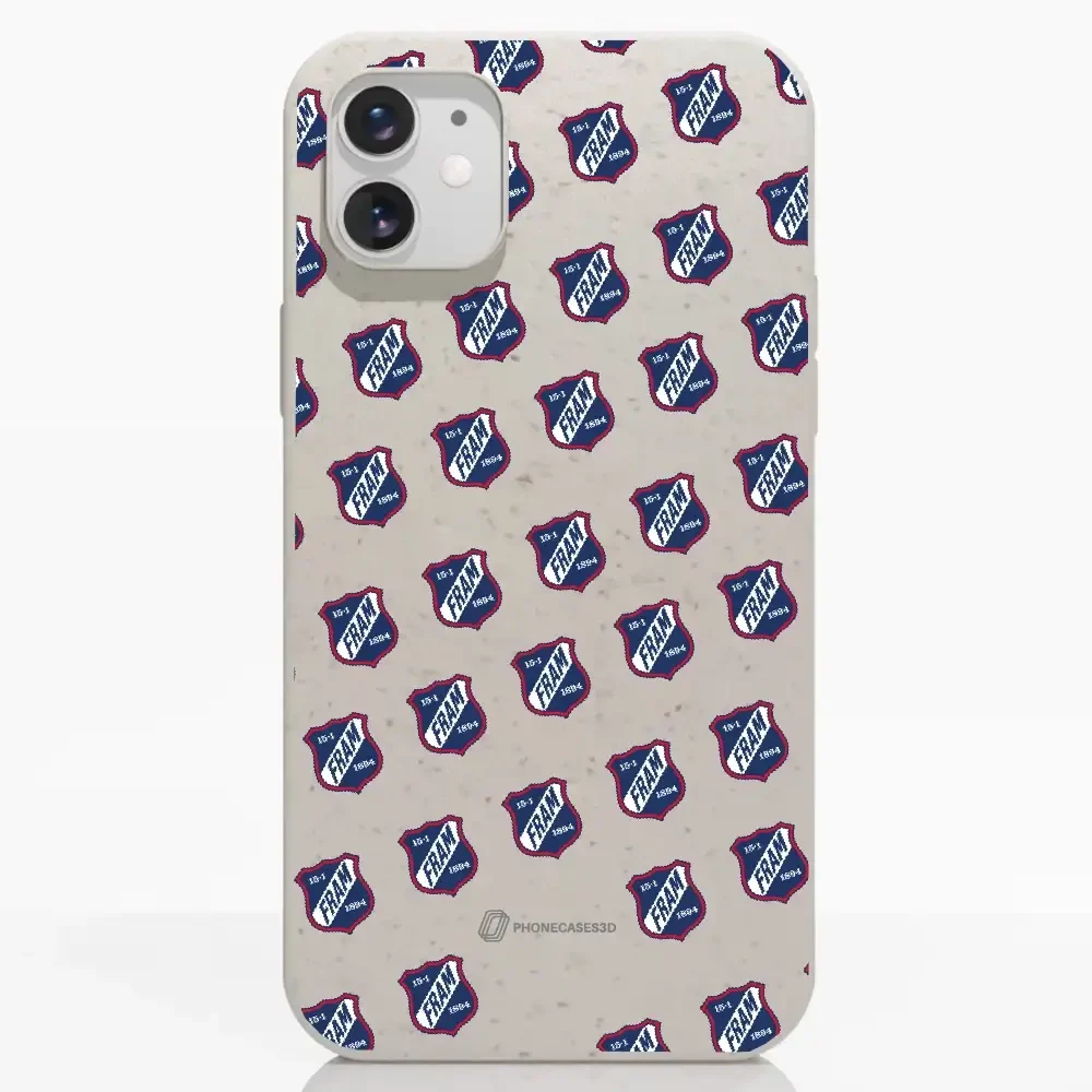 Fram Larvik Official Compostable Phone Case Pattern