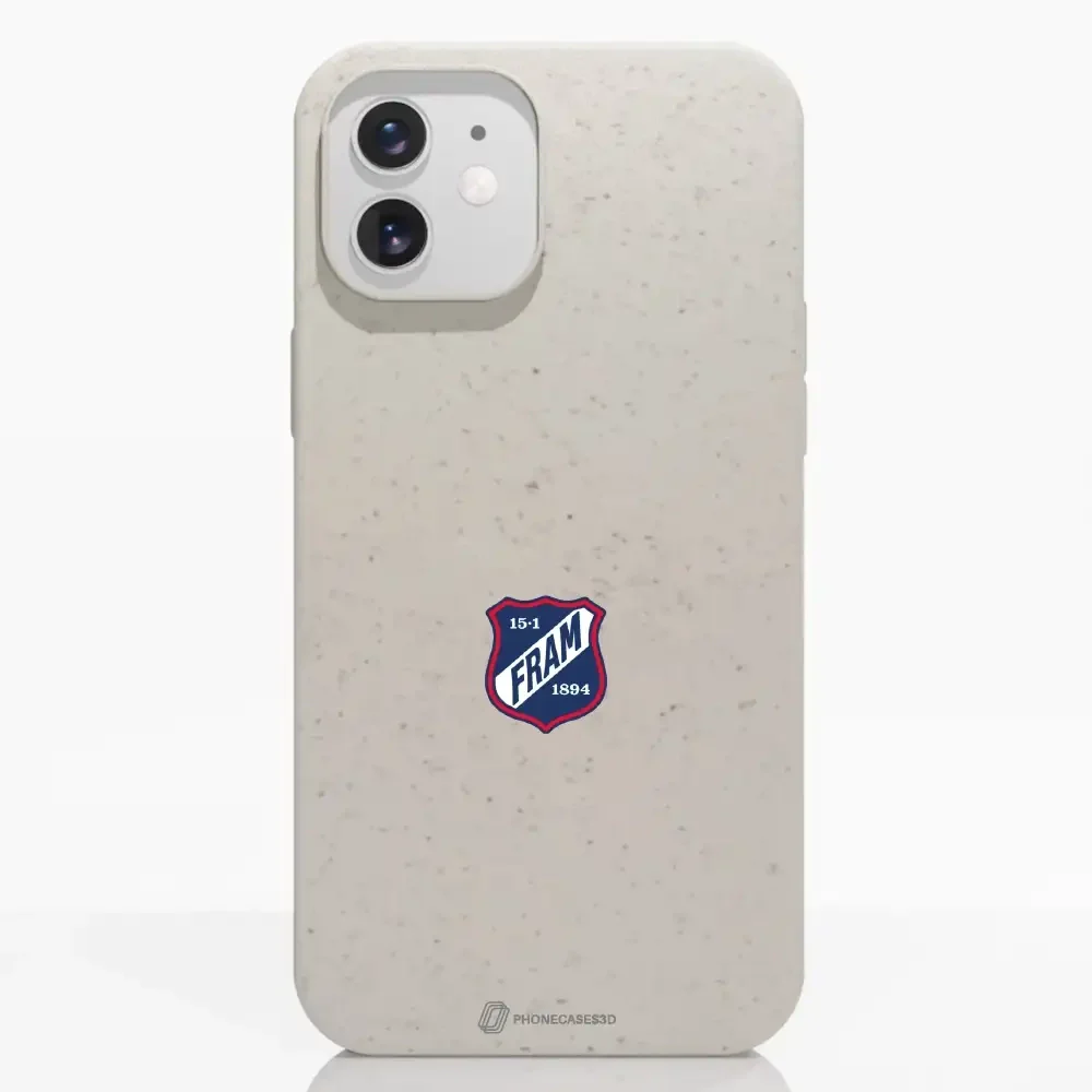 Fram Larvik Official White Compostable Phone Case Crest - Image 4