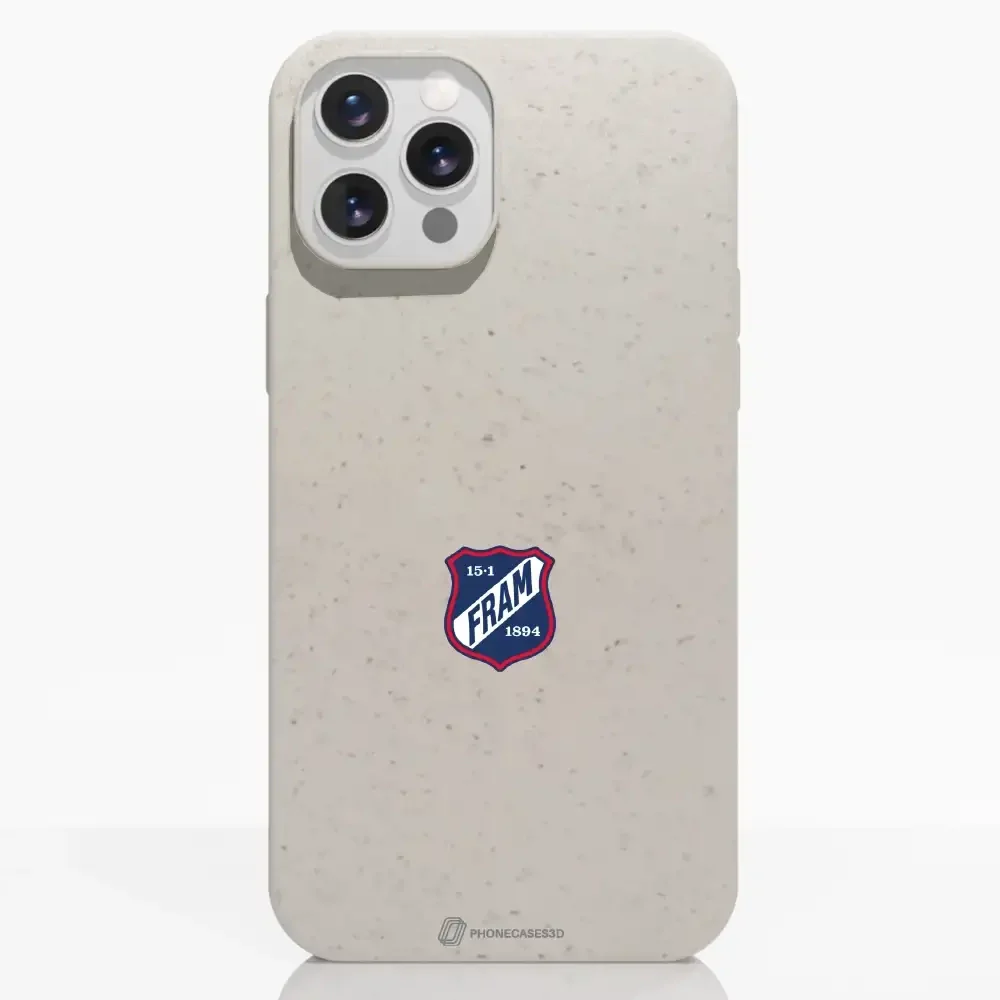 Fram Larvik Official White Compostable Phone Case Crest - Image 5