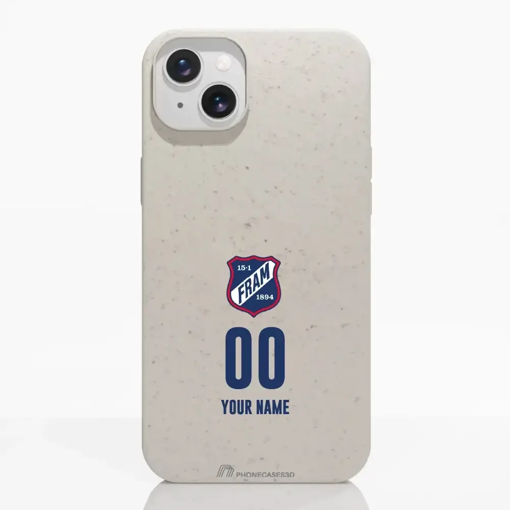 Fram Larvik Official White Compostable Phone Case Crest - Image 11
