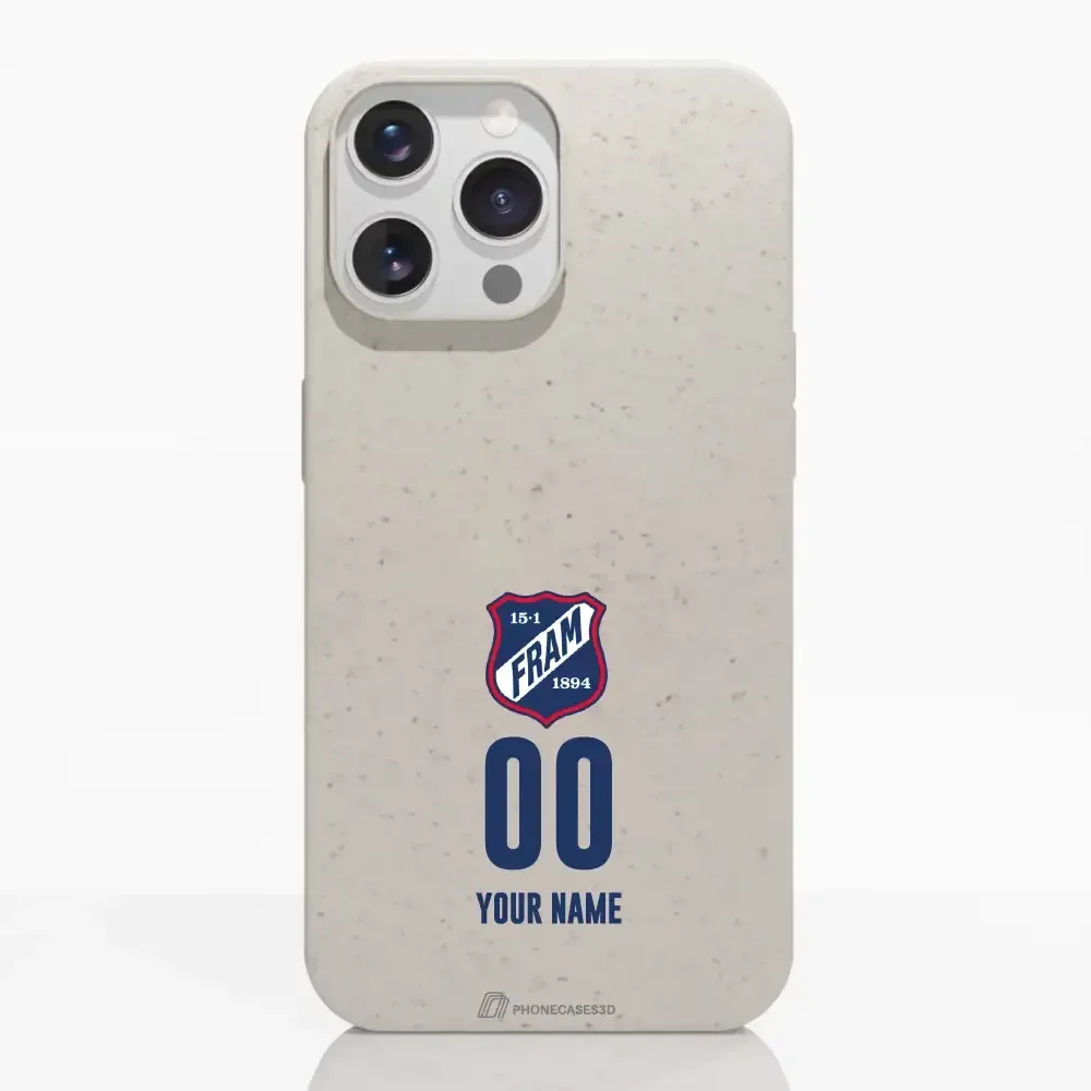 Fram Larvik Official White Compostable Phone Case Crest - Image 12