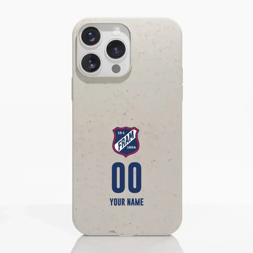 Fram Larvik Official White Compostable Phone Case Crest - Image 13
