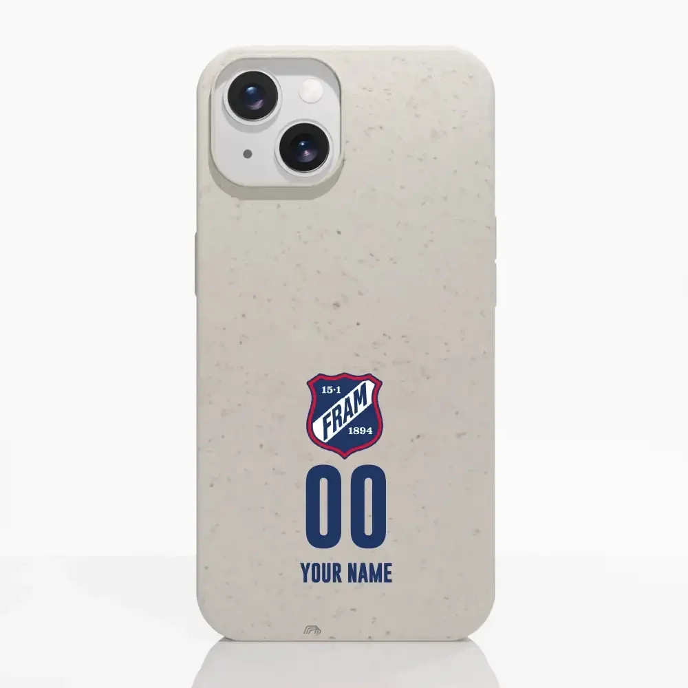 Fram Larvik Official White Compostable Phone Case Crest - Image 14