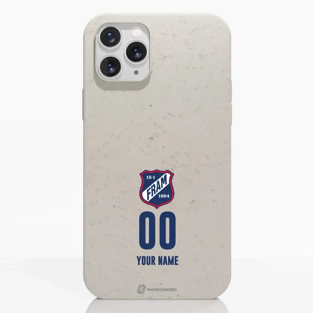 Fram Larvik Official White Compostable Phone Case Crest - Image 2