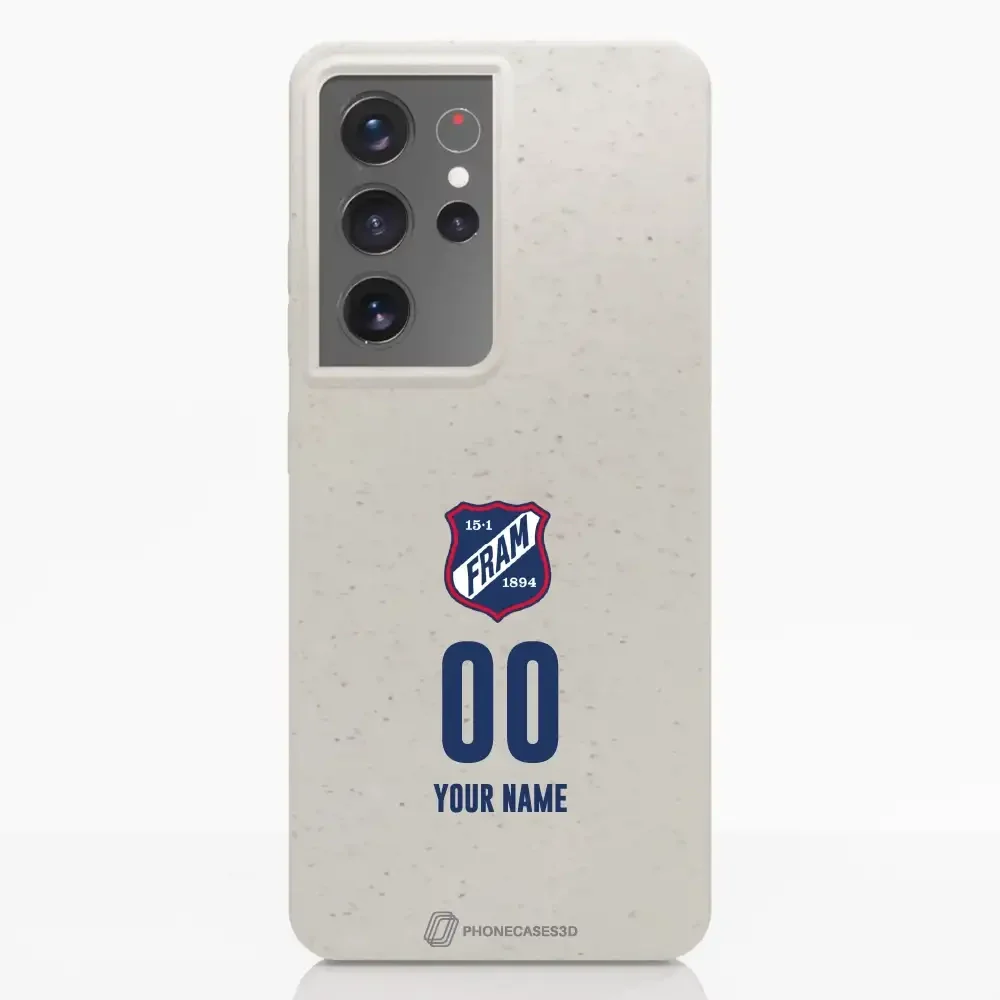 Fram Larvik Official White Compostable Phone Case Crest - Image 26