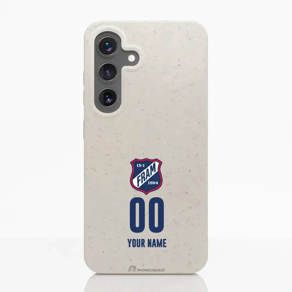 Fram Larvik Official White Compostable Phone Case Crest - Image 36