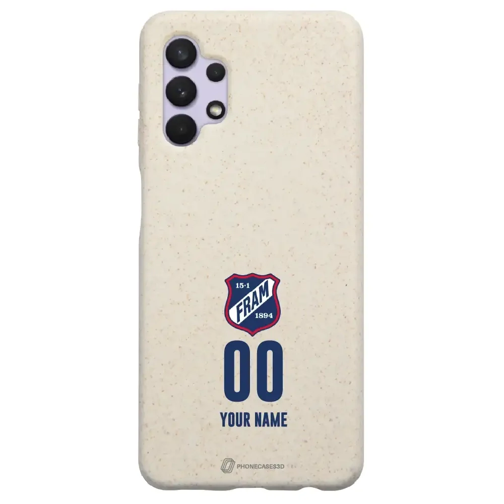 Fram Larvik Official White Compostable Phone Case Crest - Image 39