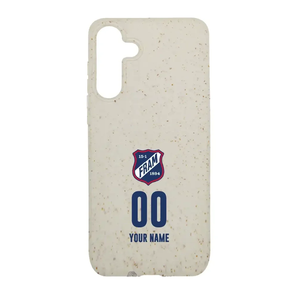 Fram Larvik Official White Compostable Phone Case Crest - Image 44