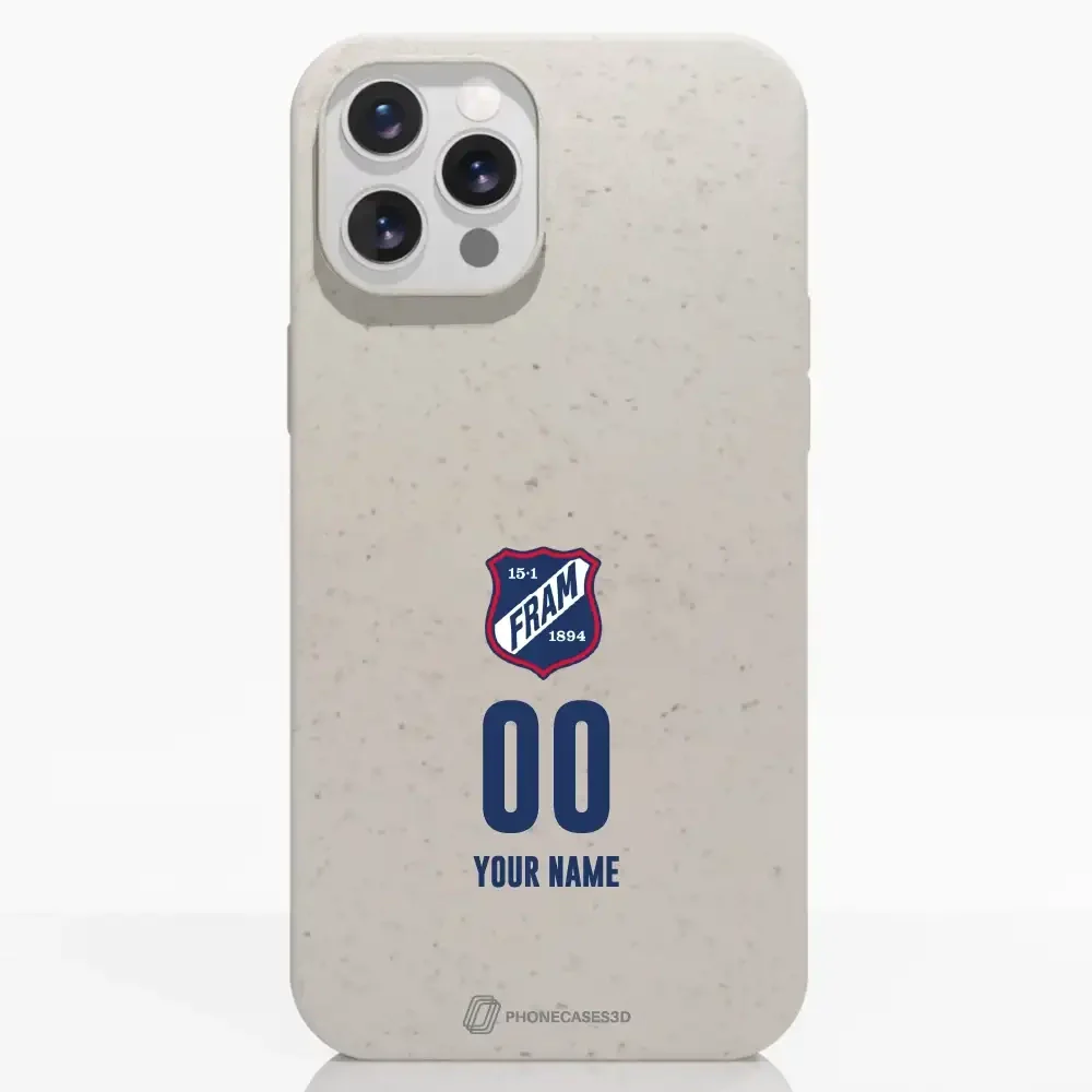 Fram Larvik Official White Compostable Phone Case Crest - Image 6