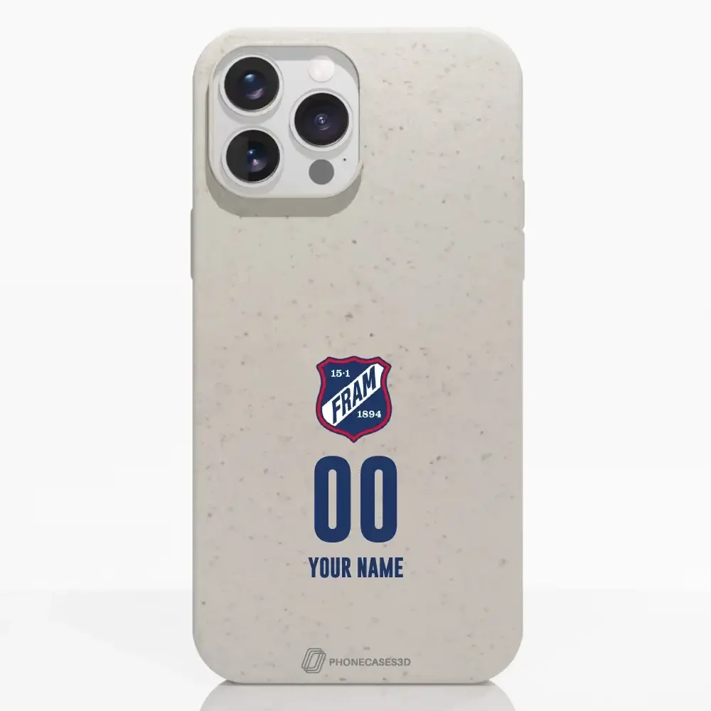 Fram Larvik Official White Compostable Phone Case Crest - Image 9