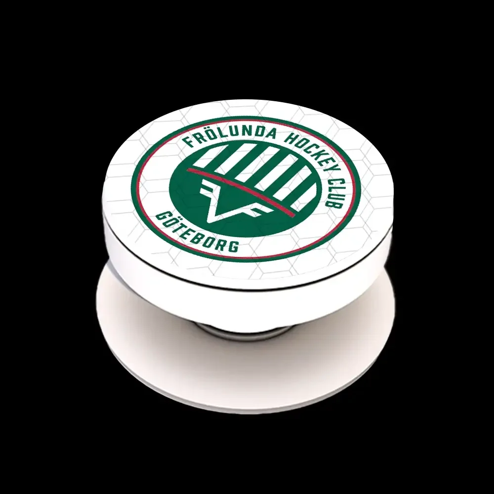 Frölunda Hockey Official 3D Phone Grip Design White