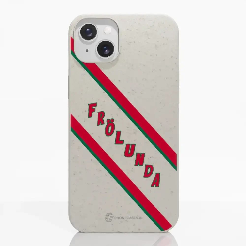Frölunda Hockey Official Compostable Phone Case Red Diagonal - Image 11