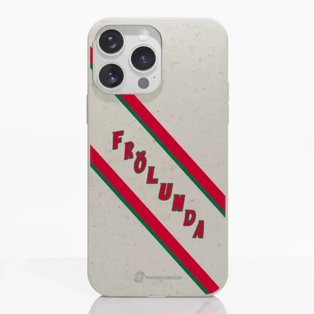 Frölunda Hockey Official Compostable Phone Case Red Diagonal - Image 13