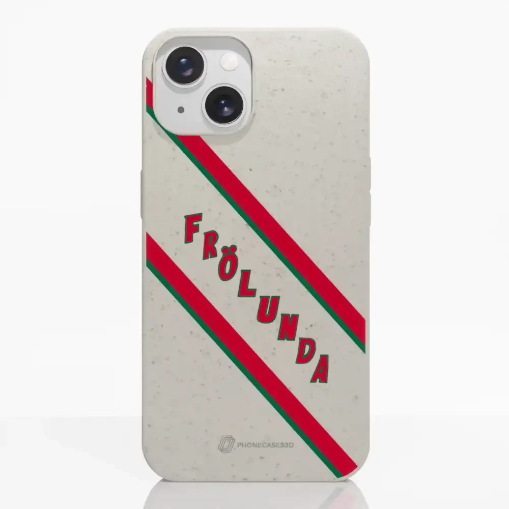 Frölunda Hockey Official Compostable Phone Case Red Diagonal - Image 14
