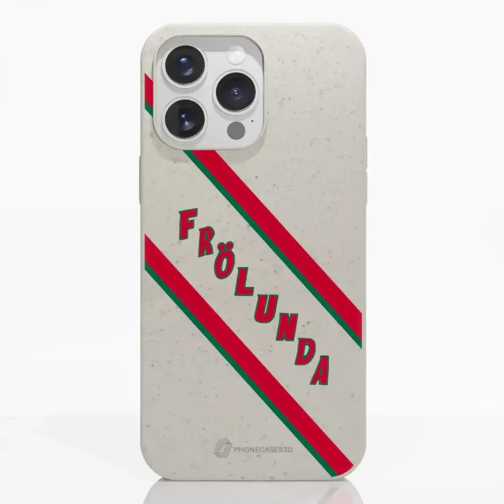 Frölunda Hockey Official Compostable Phone Case Red Diagonal - Image 17