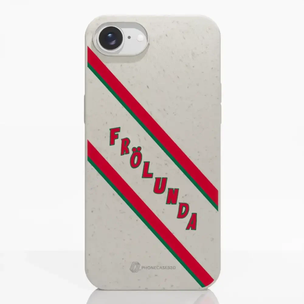 Frölunda Hockey Official Compostable Phone Case Red Diagonal - Image 19