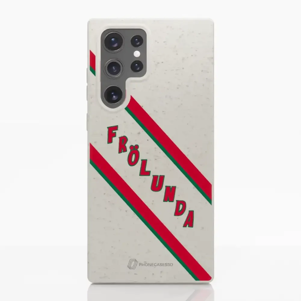 Frölunda Hockey Official Compostable Phone Case Red Diagonal - Image 29