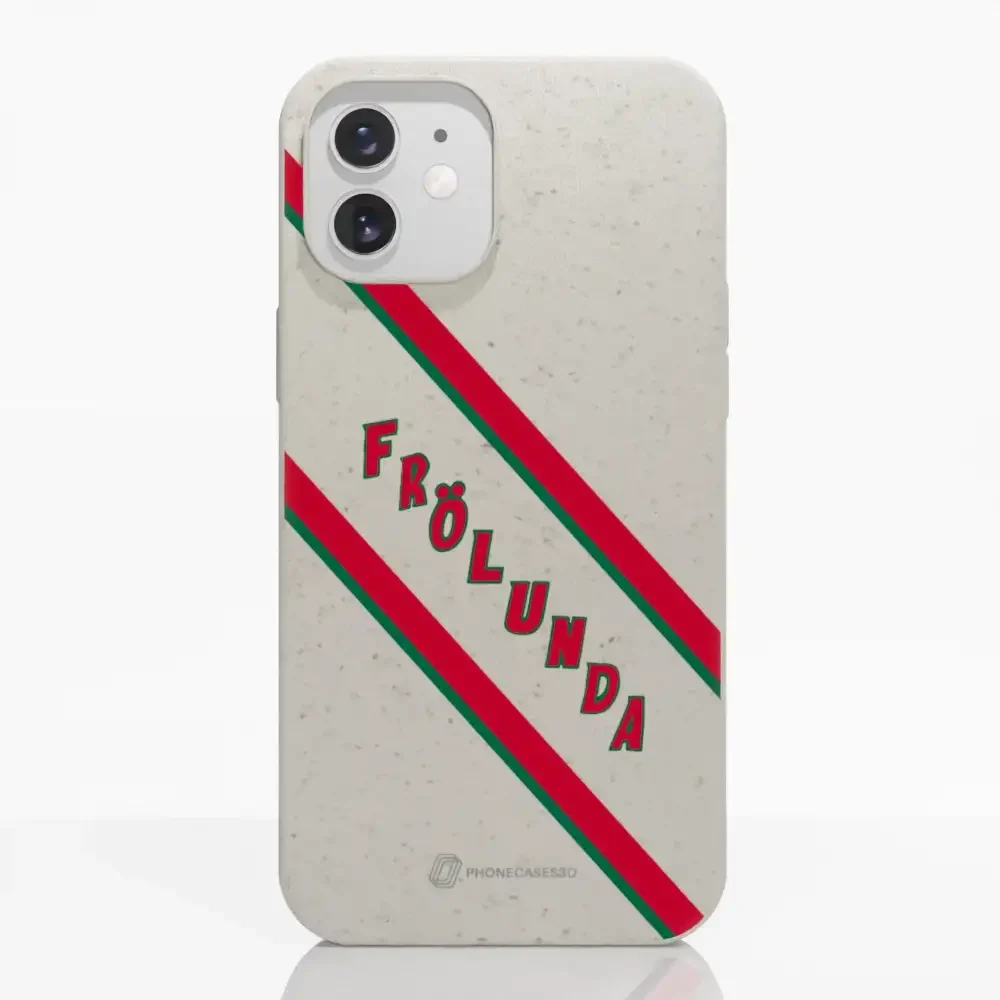 Frölunda Hockey Official Compostable Phone Case Red Diagonal - Image 4