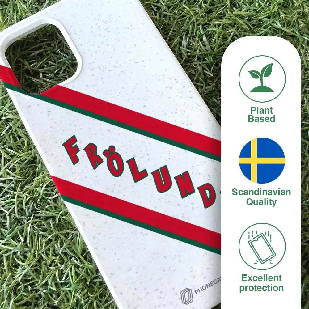 Frölunda Hockey Official Compostable Phone Case Red Diagonal - Image 45
