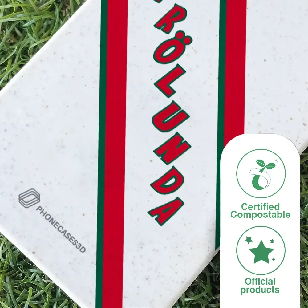 Frölunda Hockey Official Compostable Phone Case Red Diagonal - Image 46