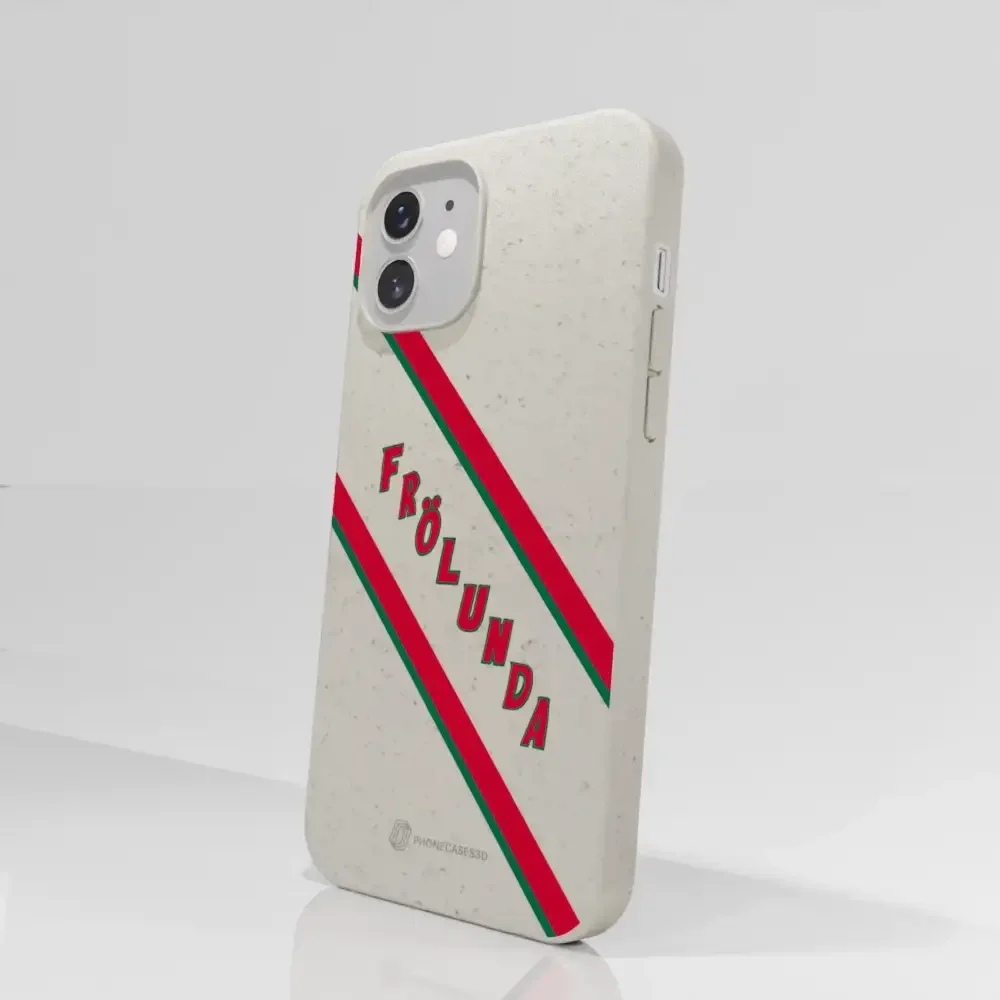 Frölunda Hockey Official Compostable Phone Case Red Diagonal - Image 50