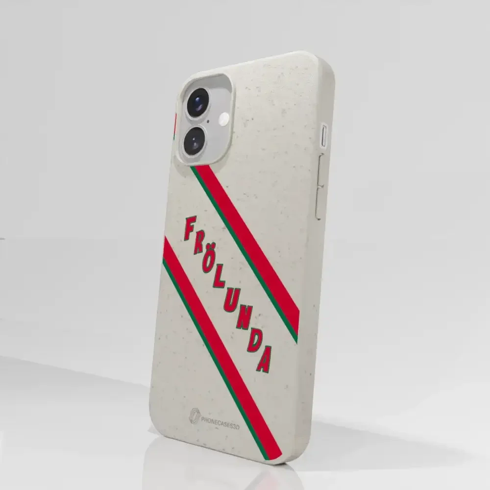 Frölunda Hockey Official Compostable Phone Case Red Diagonal - Image 64