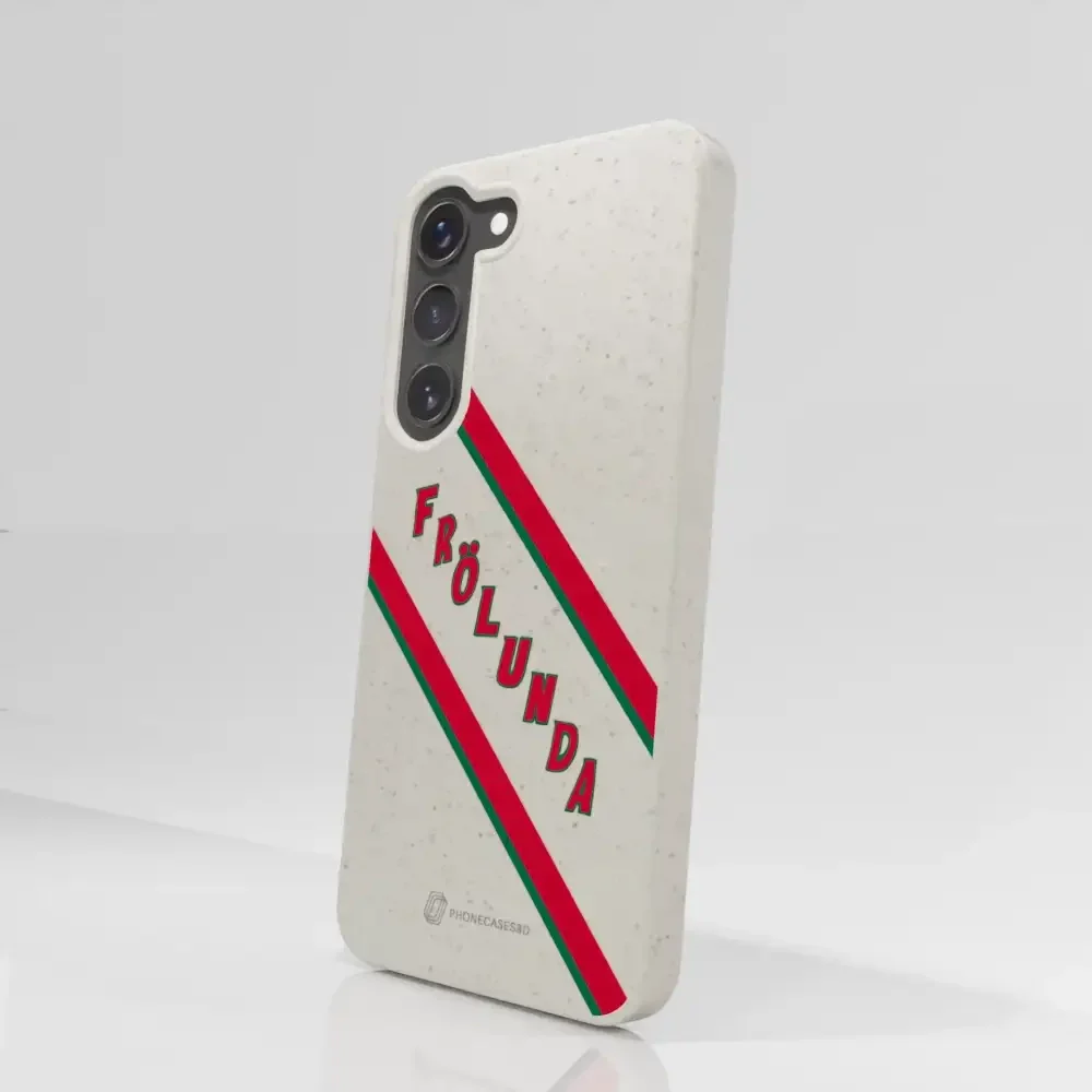 Frölunda Hockey Official Compostable Phone Case Red Diagonal - Image 70
