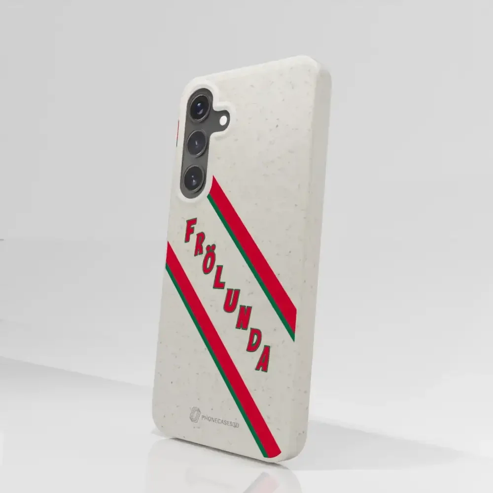 Frölunda Hockey Official Compostable Phone Case Red Diagonal - Image 75