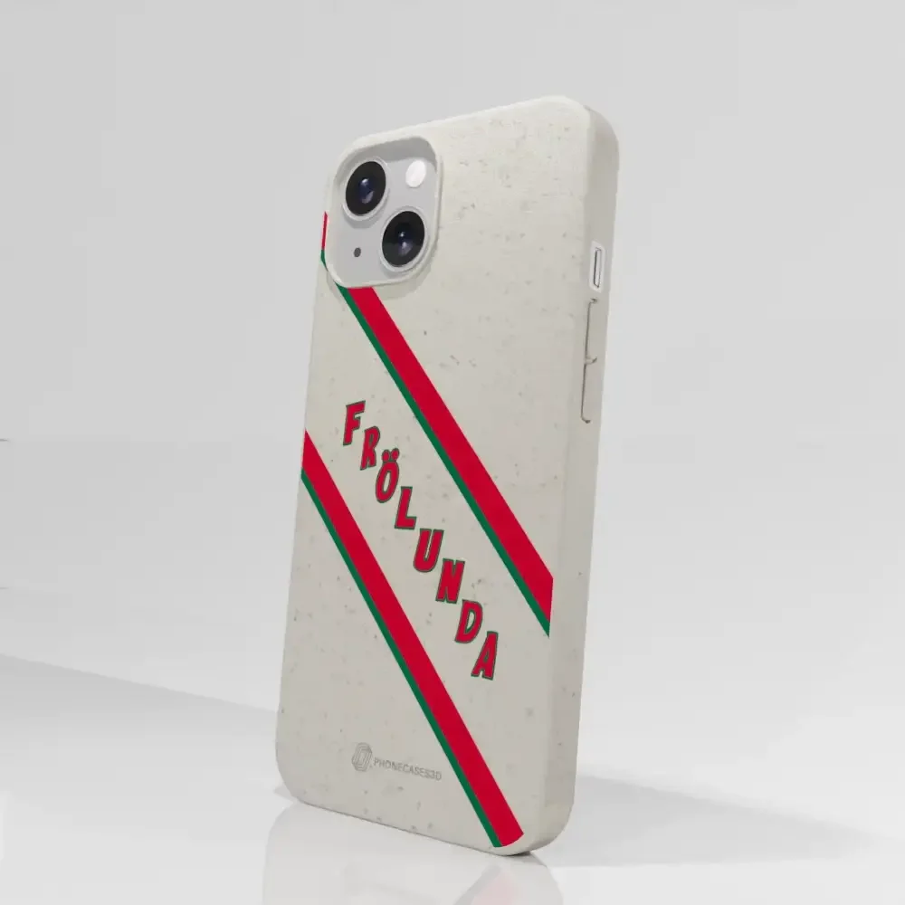 Frölunda Hockey Official Compostable Phone Case Red Diagonal - Image 77