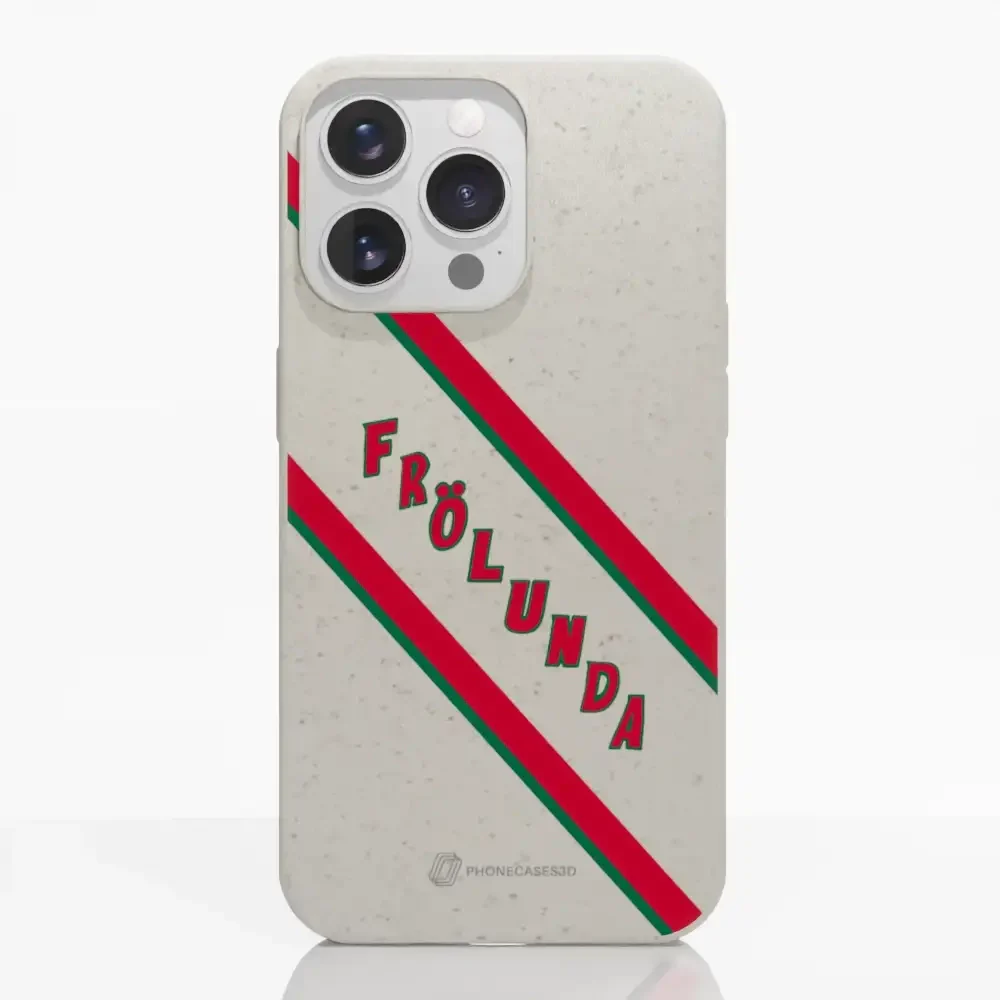Frölunda Hockey Official Compostable Phone Case Red Diagonal - Image 8