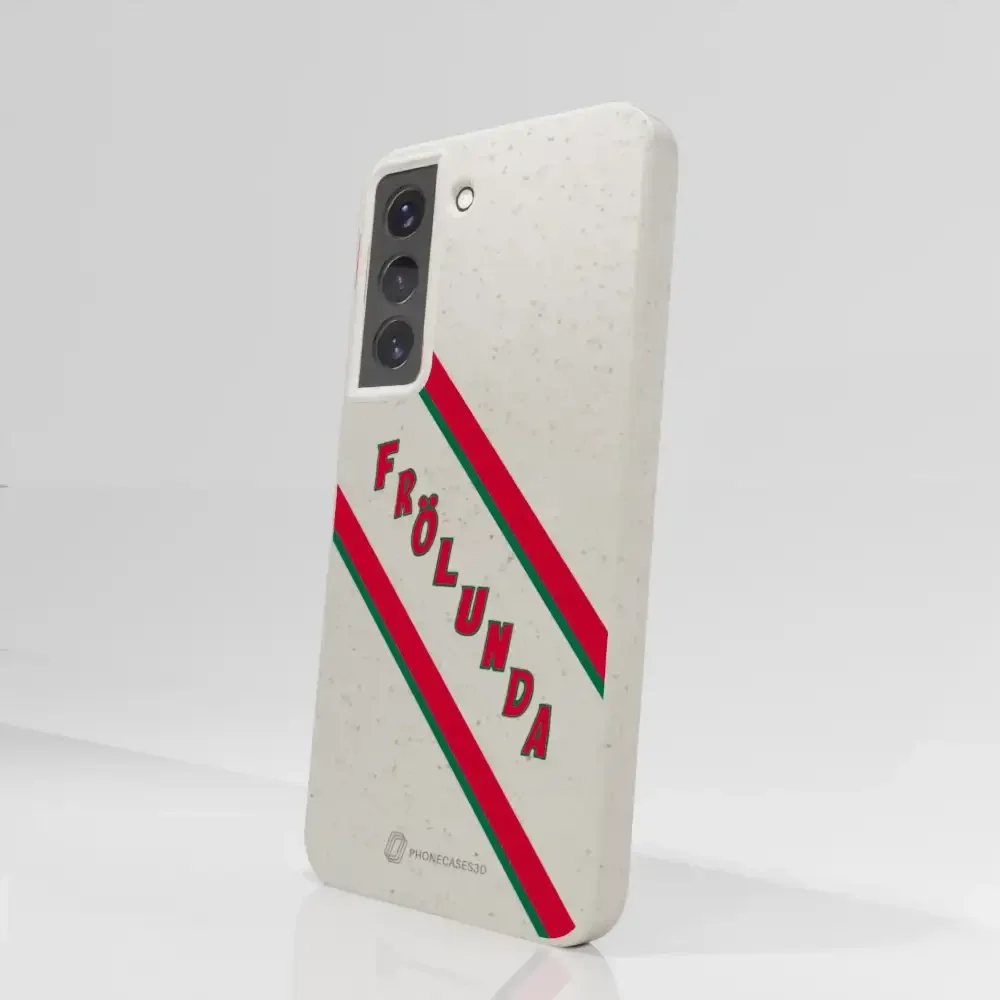 Frölunda Hockey Official Compostable Phone Case Red Diagonal - Image 80