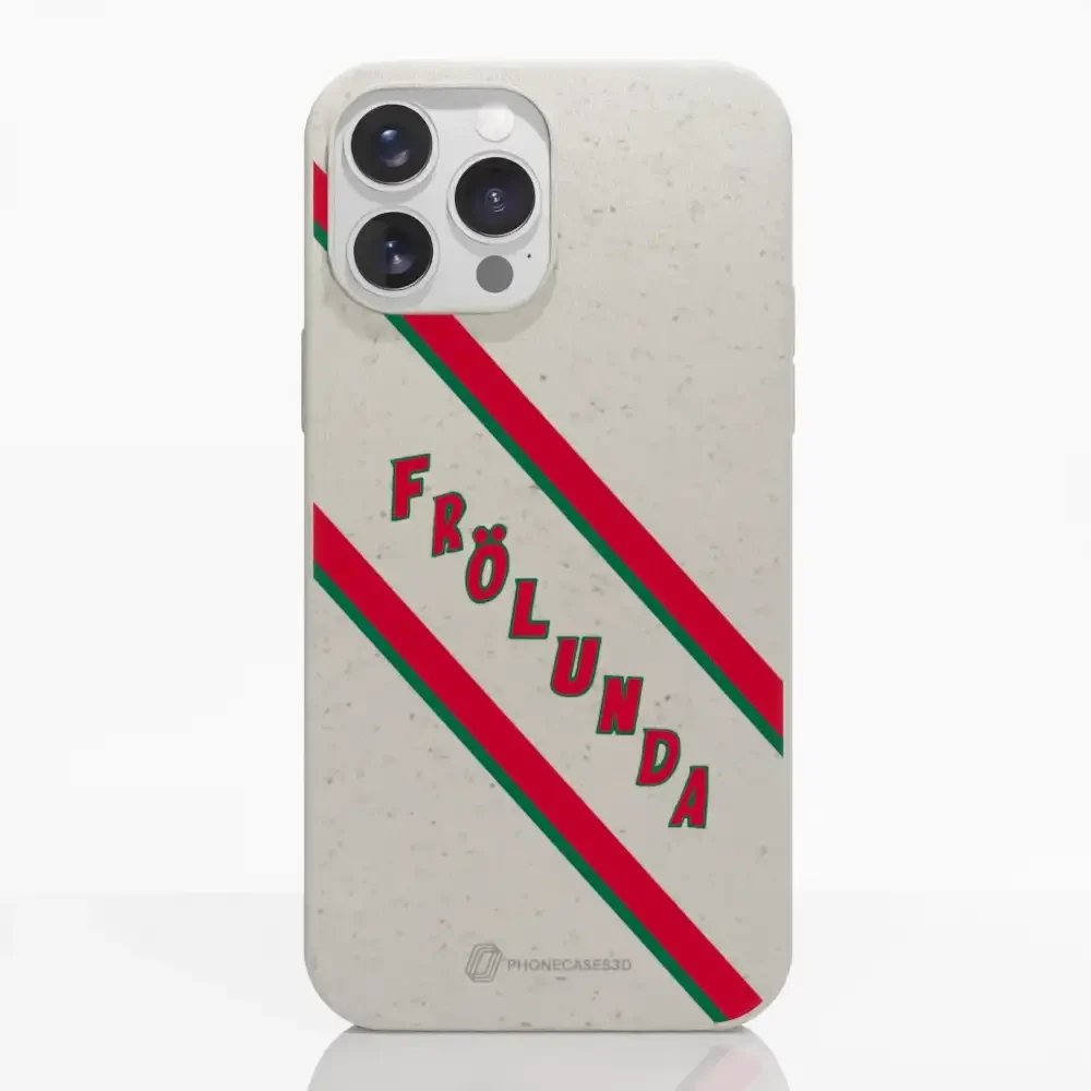 Frölunda Hockey Official Compostable Phone Case Red Diagonal - Image 9
