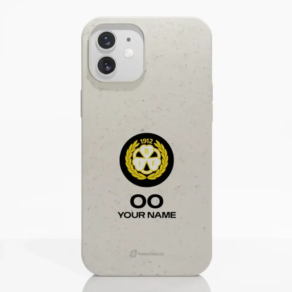 Official Brynäs IF White Compostable Phone Case with Logo - Image 4