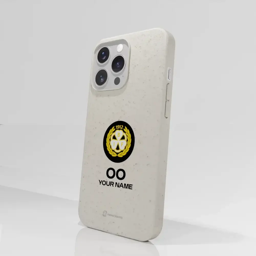 Official Brynäs IF White Compostable Phone Case with Logo - Image 52