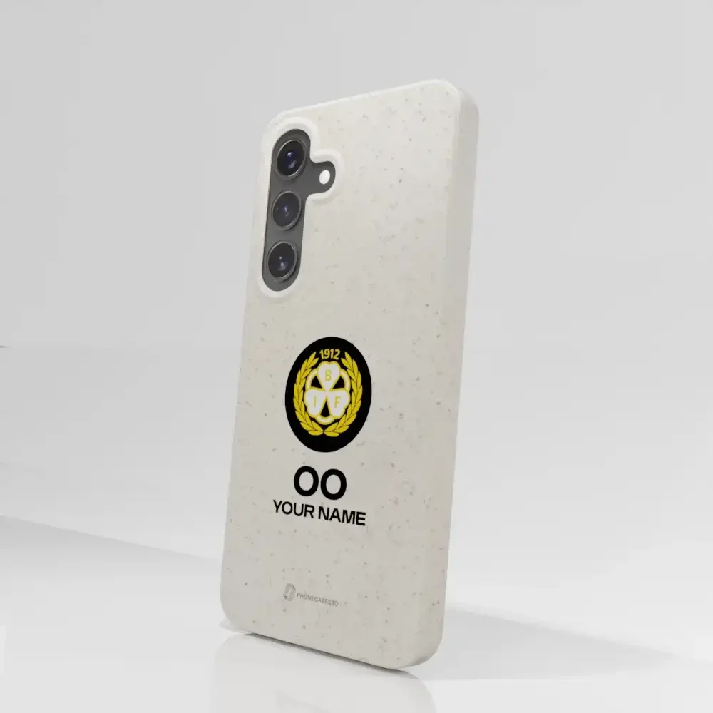 Official Brynäs IF White Compostable Phone Case with Logo - Image 76