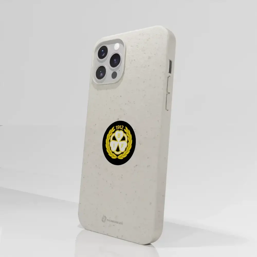 Official Brynäs IF White Compostable Phone Case with Logo - Image 50