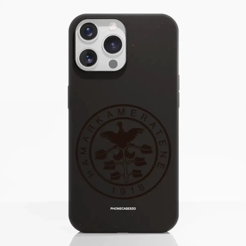 HamKam Official Compostable Phone Case Design Black emblem - Image 11