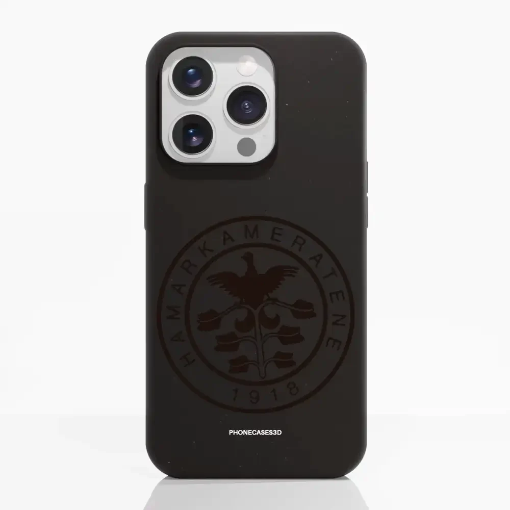 HamKam Official Compostable Phone Case Design Black emblem - Image 15