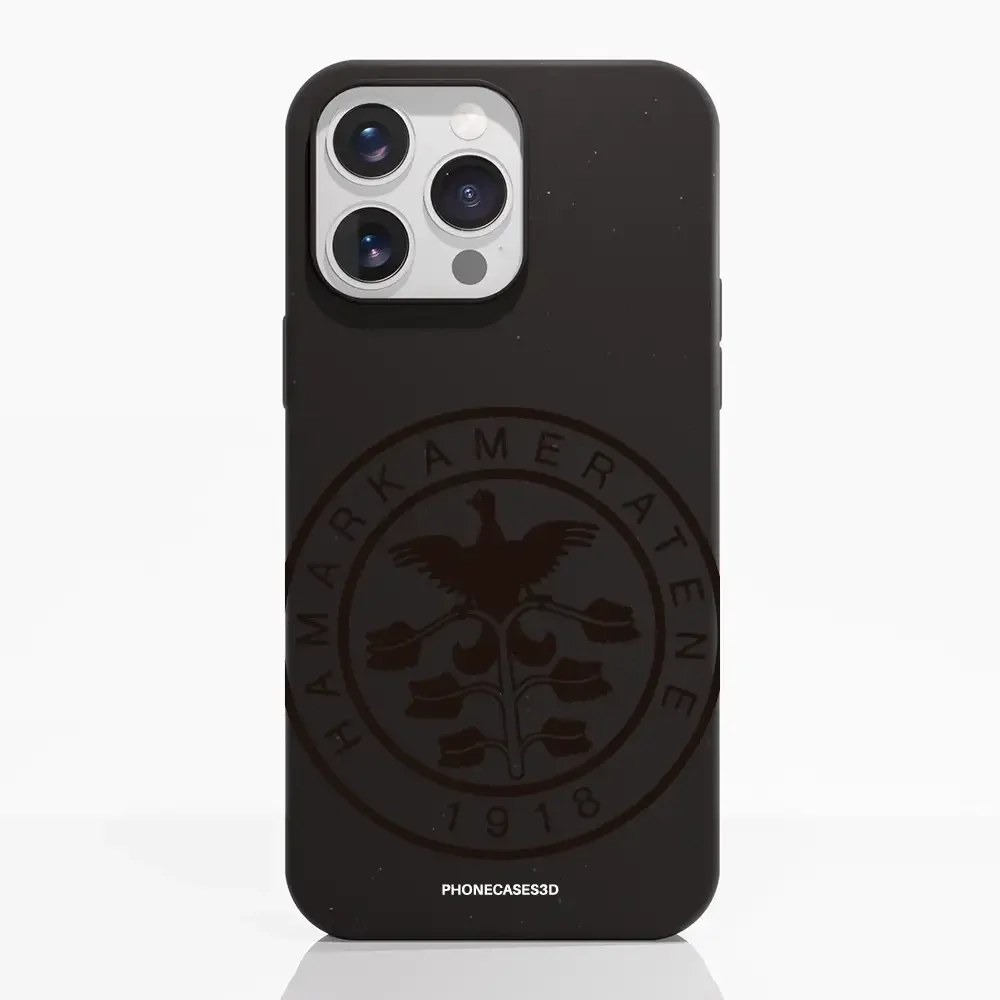 HamKam Official Compostable Phone Case Design Black emblem - Image 16