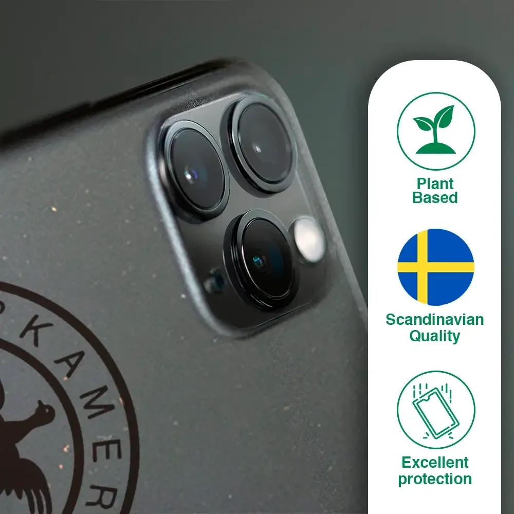 HamKam Official Compostable Phone Case Design Black emblem - Image 47